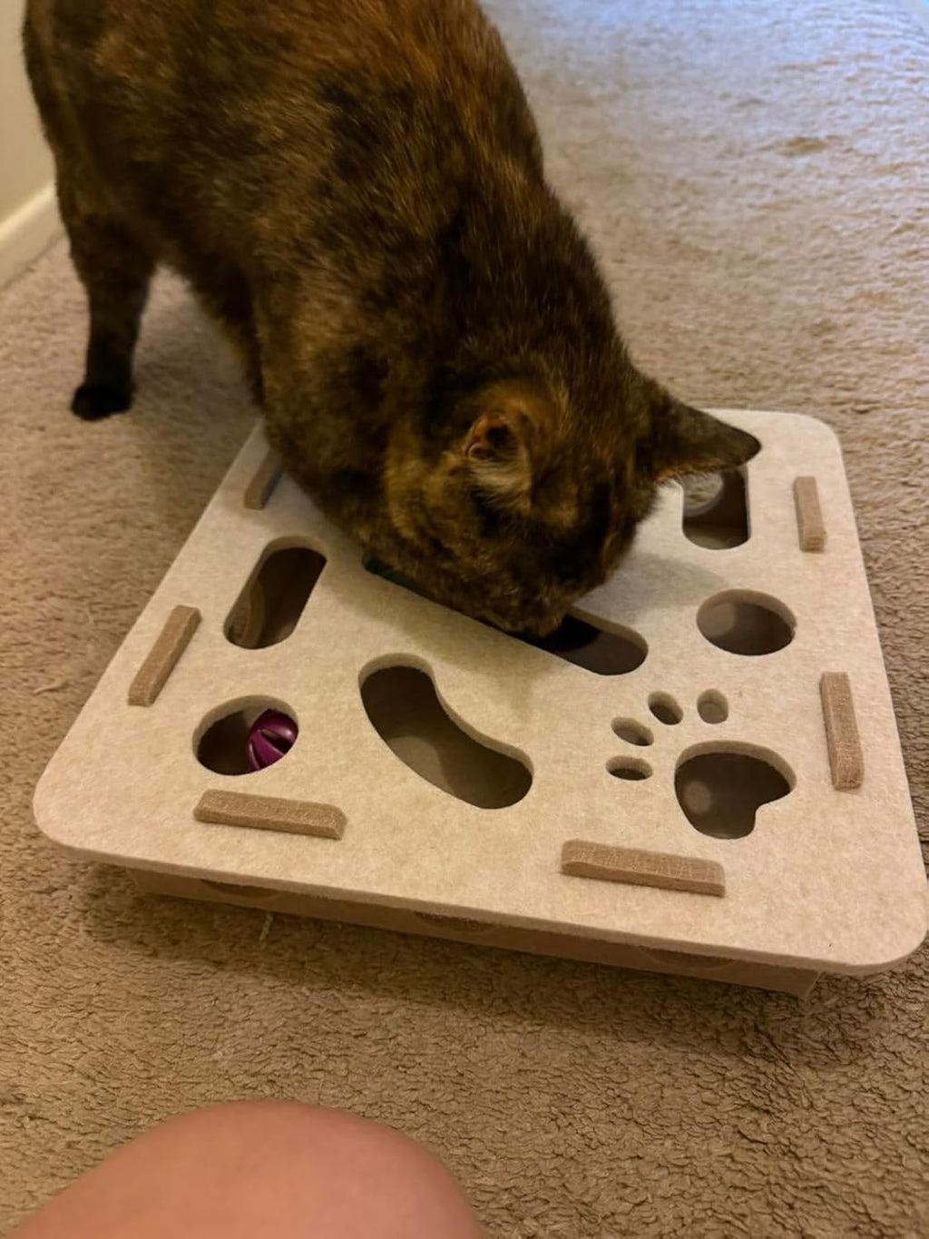 ArtisanFelt™ ArtisanFelt™ Eco-Friendly Handmade Felt Cat Cave – 100% Organic Merino Wool Pet Bed - Handcrafted Organic Merino Wool