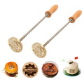ArtisanFelt™ ArtisanFelt™ Custom Mini Branding Iron for Wood and Leather - Handcrafted Organic Merino Wool