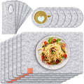 ArtisanFelt™ ArtisanFelt™ Set of 6 Non-Slip Felt Placemats - Handcrafted Organic Merino Wool