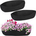 ArtisanFelt™ ArtisanFelt™ 24-Inch Rectangular Felt Window Box Liners (2 Pack) - Handcrafted Organic Merino Wool