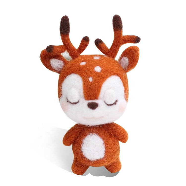 ArtisanFelt™ ArtisanFelt™ Handmade Needle Felted Animal Toy – Collectible Merino Wool Art - Handcrafted Organic Merino Wool