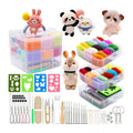 ArtisanFelt™ ArtisanFelt™ Complete 36-Color Needle Felting Starter Kit – All-in-One Beginner DIY Fiber Art Set - Handcrafted Organic Merino Wool