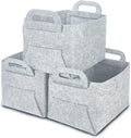 ArtisanFelt™ ArtisanFelt™ Heavy-Duty Foldable Felt Storage Basket – Minimalist Home & Toy Organizer - Handcrafted Organic Merino Wool