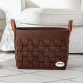 ArtisanFelt™ ArtisanFelt™ Animal Themed Felt Storage Bin for Kids - Handcrafted Organic Merino Wool